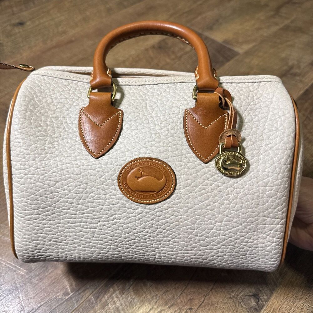 Rare Vintage 80s Dooney & Bourke Pre-Tag Satchel Bag Horchow Catalog Exclusive